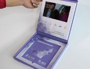 VIF-Douane Hexagon LCD Videokaarten van de de Gift Videogroet van de Brochuredouane 7“ Navulbare Lithiumbatterijen