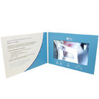 Boek Gestalte gegeven LCD Videobrochure Magnetische Schakelaar voor Marketing Gebeurtenissen