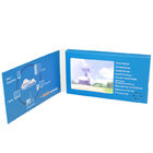 Duurzame 4.3inch 6 Duimlcd Videobrochurekaart met Gedrukte Documenten