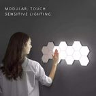 Aanrakings van de Gevoelige LEIDENE Quantum Plastic Hexagonaal Muurlamp voor Giftdiy Minnaars