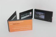 aangepaste lcd videoadreskaartjes met harde dekking, A4/A5 grootte