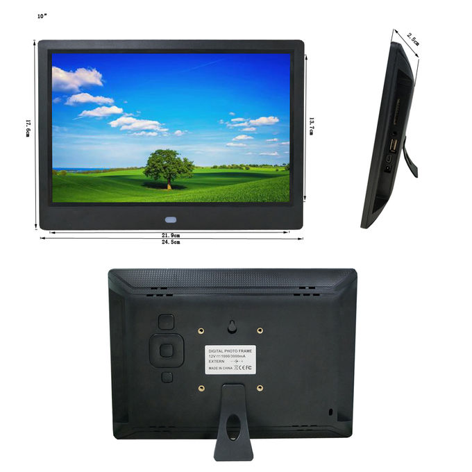 12.5“ IPS Digitale LCD van het Fotokader Witte/Zwarte MSTAR Hoofd de Controlespaander USB /HDMI van het het scherm1920*1080 Nieuwe Ontwerp