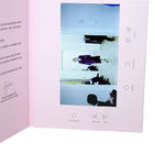 Boek Gestalte gegeven LCD Videobrochure Magnetische Schakelaar voor Marketing Gebeurtenissen
