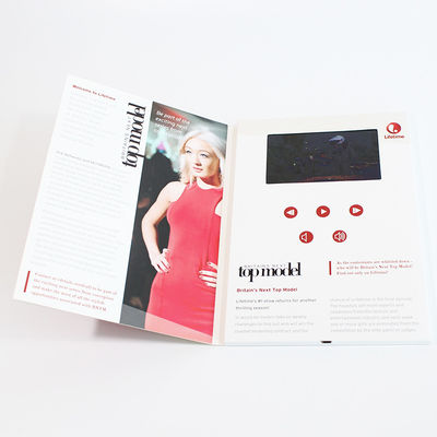 A5 Document Digitale Videobrochure Mini - de Functies van USB-poortmuti voor Reclame