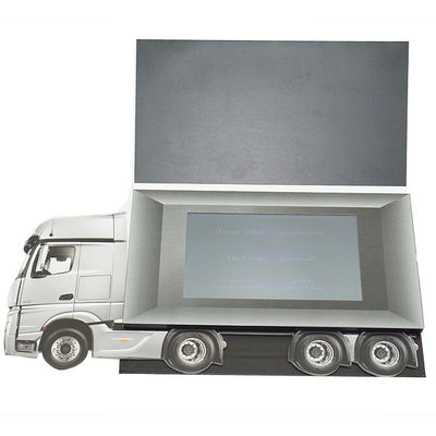 Bedrijfsgift 5 &quot; IPS het Scherm Videobrochure, Videobrochurekaart, Lcd Videobrochurekaart met 210x165mm UVbrochuredruk