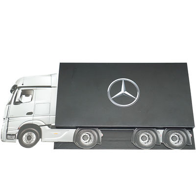 Bedrijfsgift 5 &quot; IPS het Scherm Videobrochure, Videobrochurekaart, Lcd Videobrochurekaart met 210x165mm UVbrochuredruk