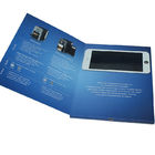 Free Sample Limited 4,3 van de de uitnodigingskaart van de duim1gb de Bekwame CMYK druk video videobrochure met 1000mah-Li-Batterij
