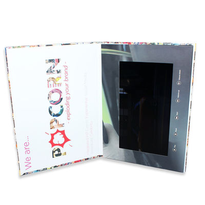 VIF Custom Gift Digital Birthday Cards 7 Inch Rechargeable Lithium Batteries With 2GB Memory