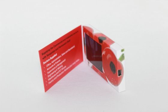 Klein 4g geheugen VideoAdreskaartje met Magnetische schakelaar, OP/VAN knoopschakelaar